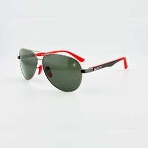 Ray-Ban Scuderia Ferrari Sunglasses RB8313M Gunmetal Frame with Grey Lens UNISEX